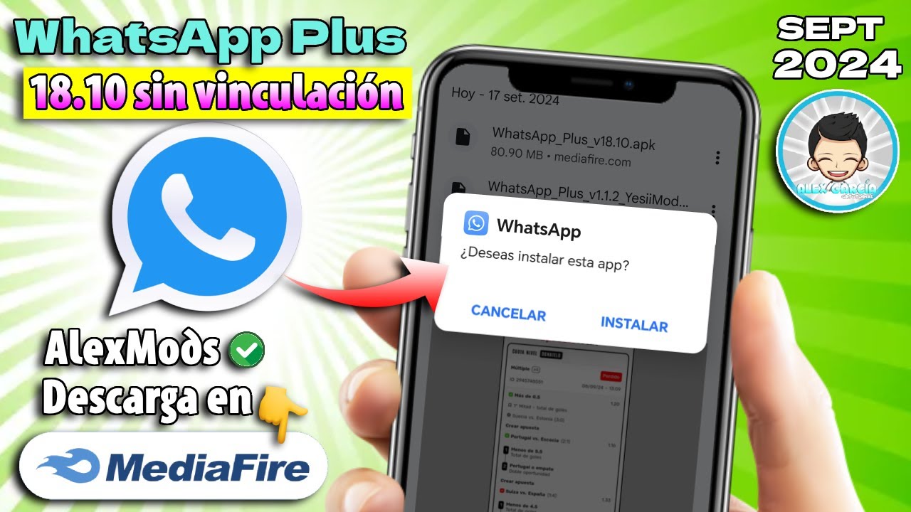 WHATSAPP PLUS Ultima Versión 📱 Sin VINCULACIÓN ✅ Whatsapp Plus 2024 🔥