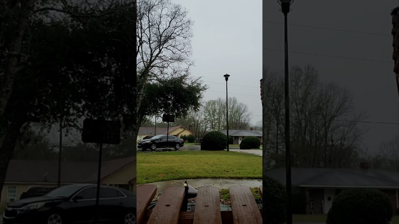 Peaceful rain on front porch #peaceful #peace #relax #relaxing #fyp #fypシ #sleep #rain #rainsounds 