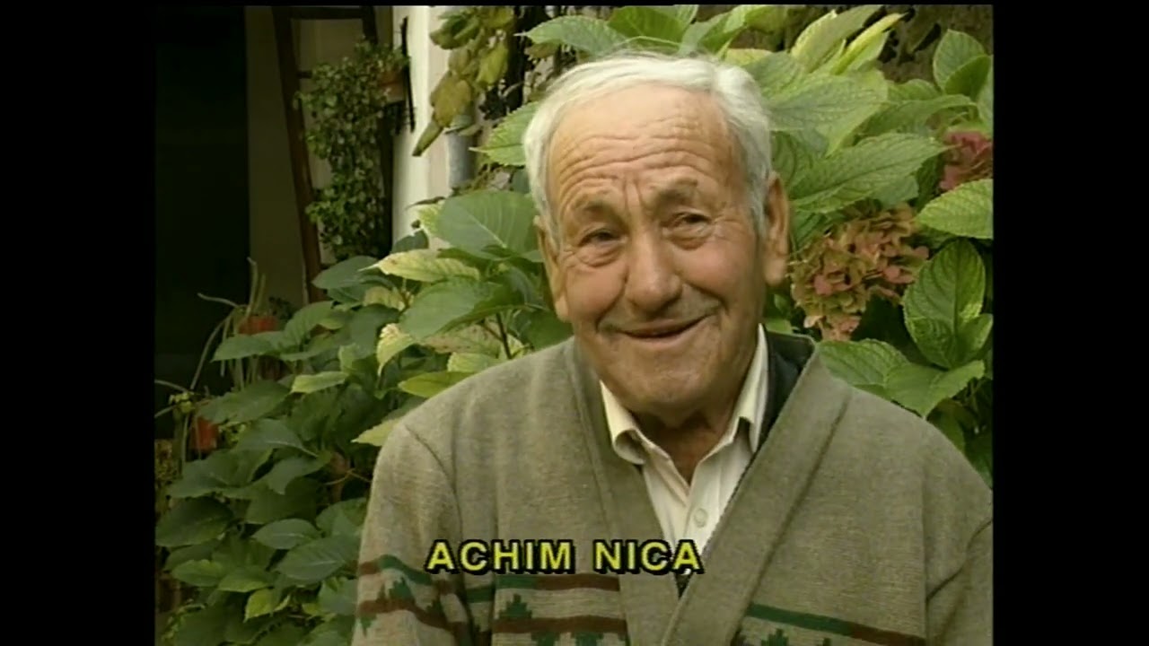 Istoria unei legende. La Obreja-ntr-o grădină. Achim Nica, doinitorul Banatului.