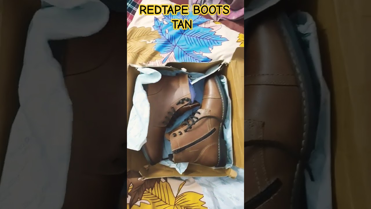 REDTAPE BOOTS  (TAN COLOUR)🥰🤩