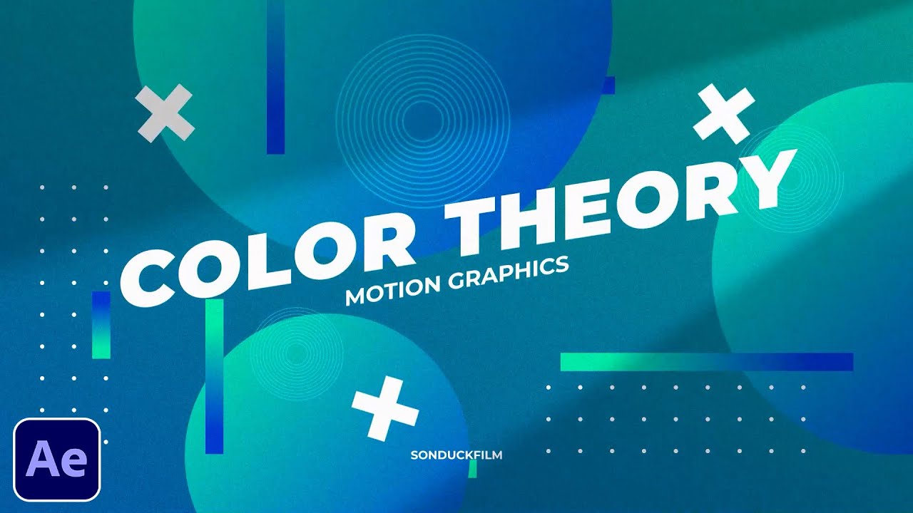 Great Gradient Color Theory Motion Graphics in After Effects
