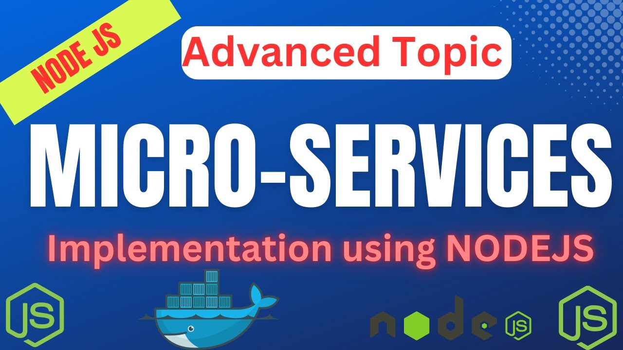 Продвинутая тема в Node.js — Реализация архитектуры микросервисов #microservices #nodejs #express