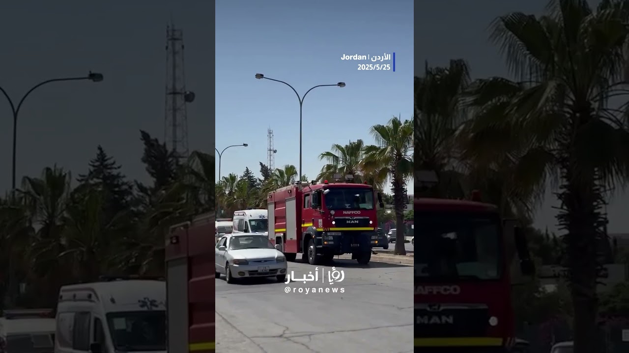 Jordanian security forces mark 79th Independence Day with convoy