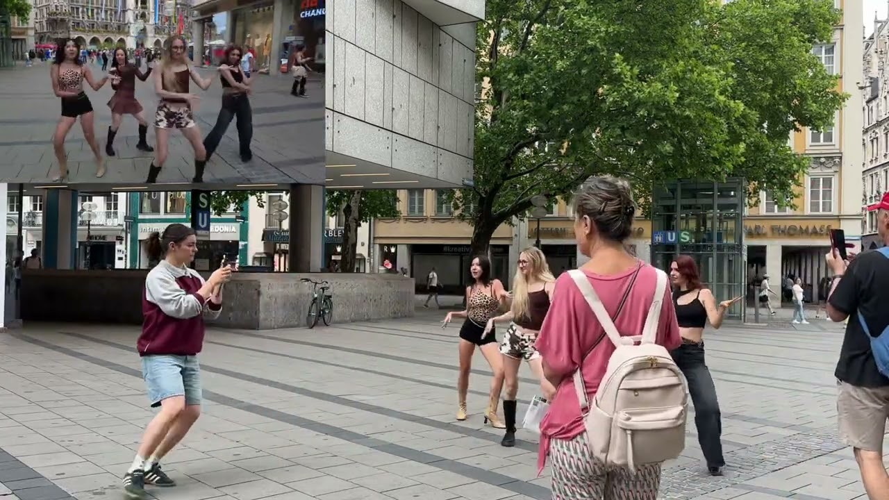 [DANCE IN PUBLIC | SIDE CAM] No Na - Superstitious |Dance Cover in Munich