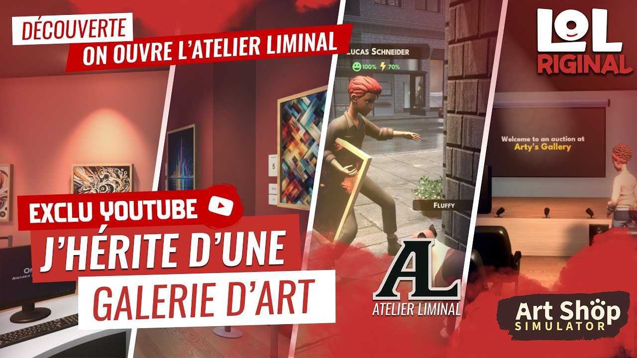 Art Shop Simulator – Découverte : On ouvre l'Atelier Liminal • No Commentary