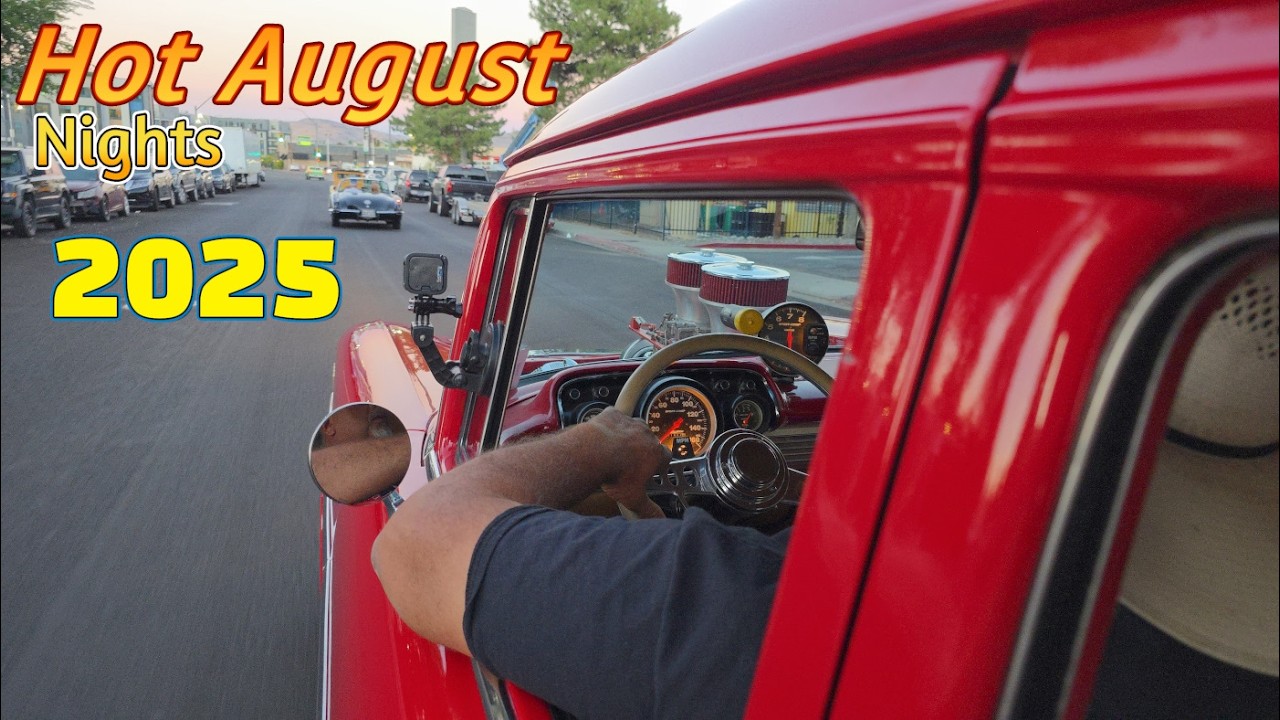 2025 Hot August Nights opening classic car show & experience