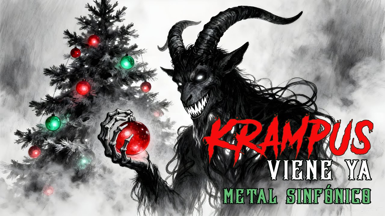 Krampus Viene Ya &ndash; Bruja de Yule | Metal Sinf&oacute;nico Oscuro | Carol of the Bells
