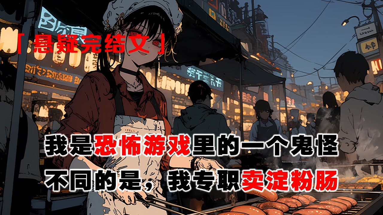 💢《烤腸香飄，BOSS儅保鏢》：我是恐怖遊戲裏的一個鬼怪。和其他鬼怪不同，我在遊戲裏賣澱粉腸。生意好得不得了。