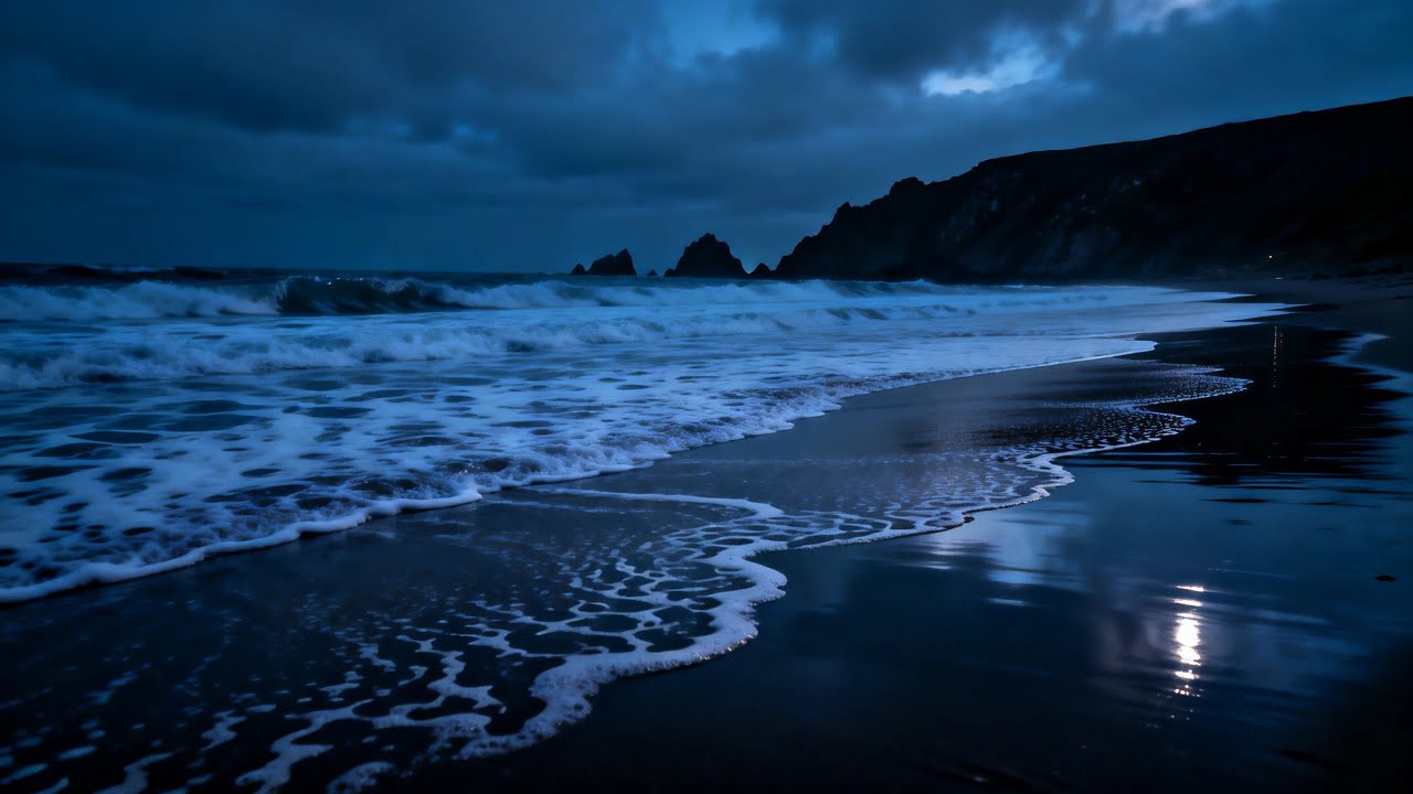 Relaxing Ocean Waves for Falling Asleep, Deep Sleeping Stream
