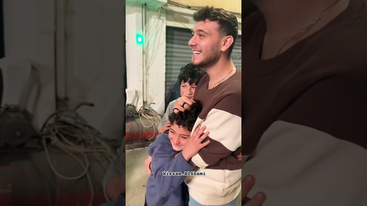 مؤثر : الشامي بكل تواضع يظهر في الشارع و يفاجئ الأطفال و بكاء الطفل | Al Shami 🥺❤️❤️🫂