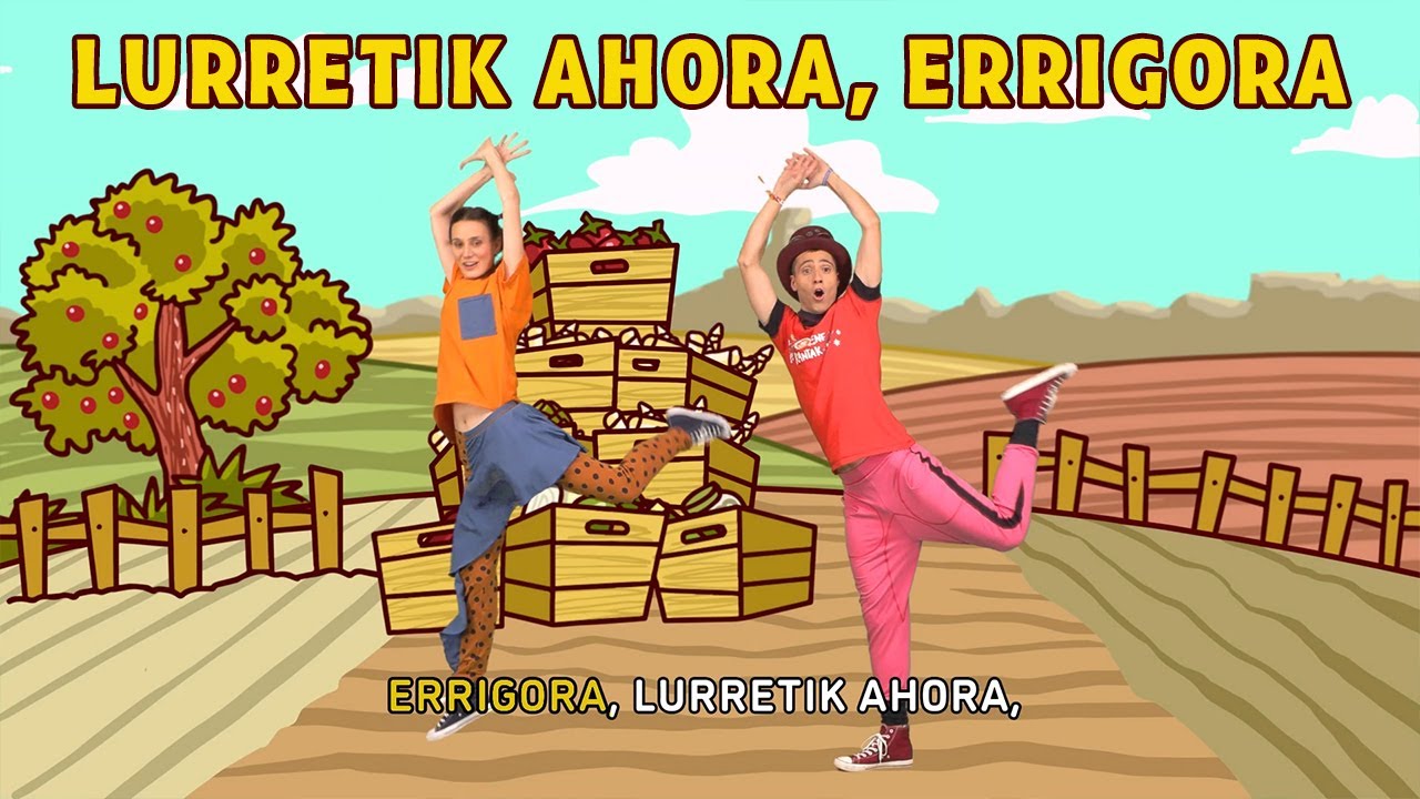ENE KANTAK - LURRETIK AHORA, ERRIGORA. Haur abestiak. Agerraldia