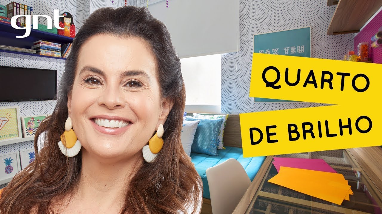 Quarto de criança com tema BRILHO | Decoração Infantil | Leila Bittencourt