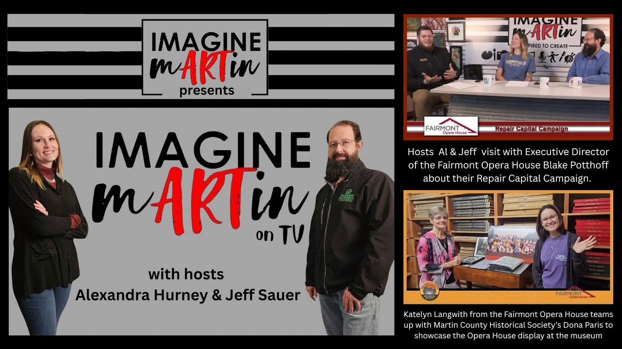 Blake Potthoff Executive Director of the Fairmont Opera House on Imagine Martin on TV