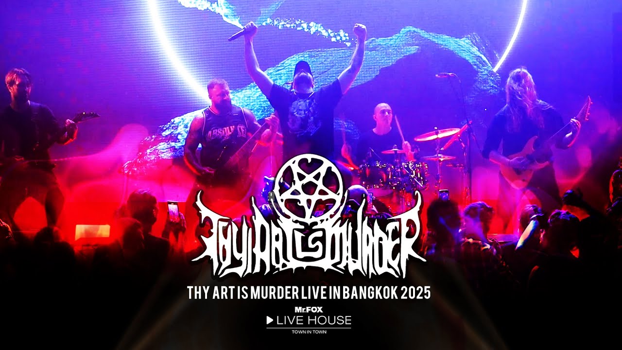 Thy Art Is Murder - Thy Art is Murder Live in Bangkok 2025 @Mr.FOX Live House