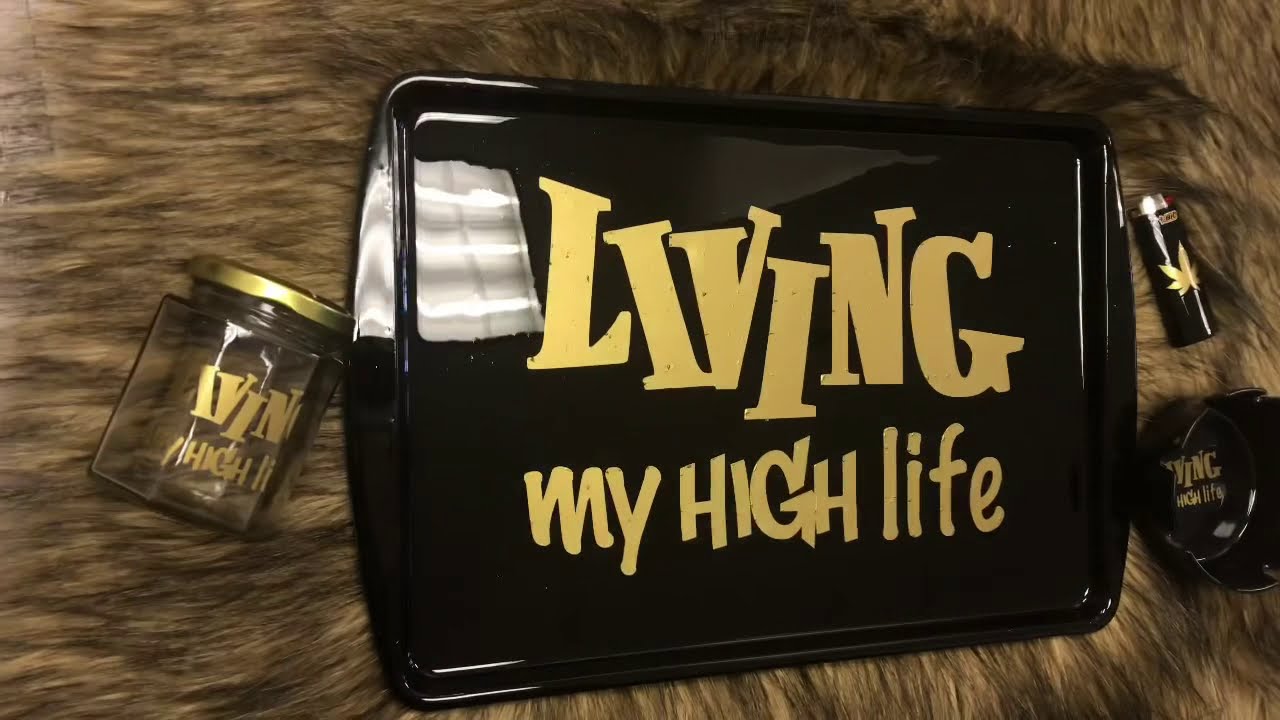 How to make a rolling tray start to finish- Using a Dollar Tree cookie tray
