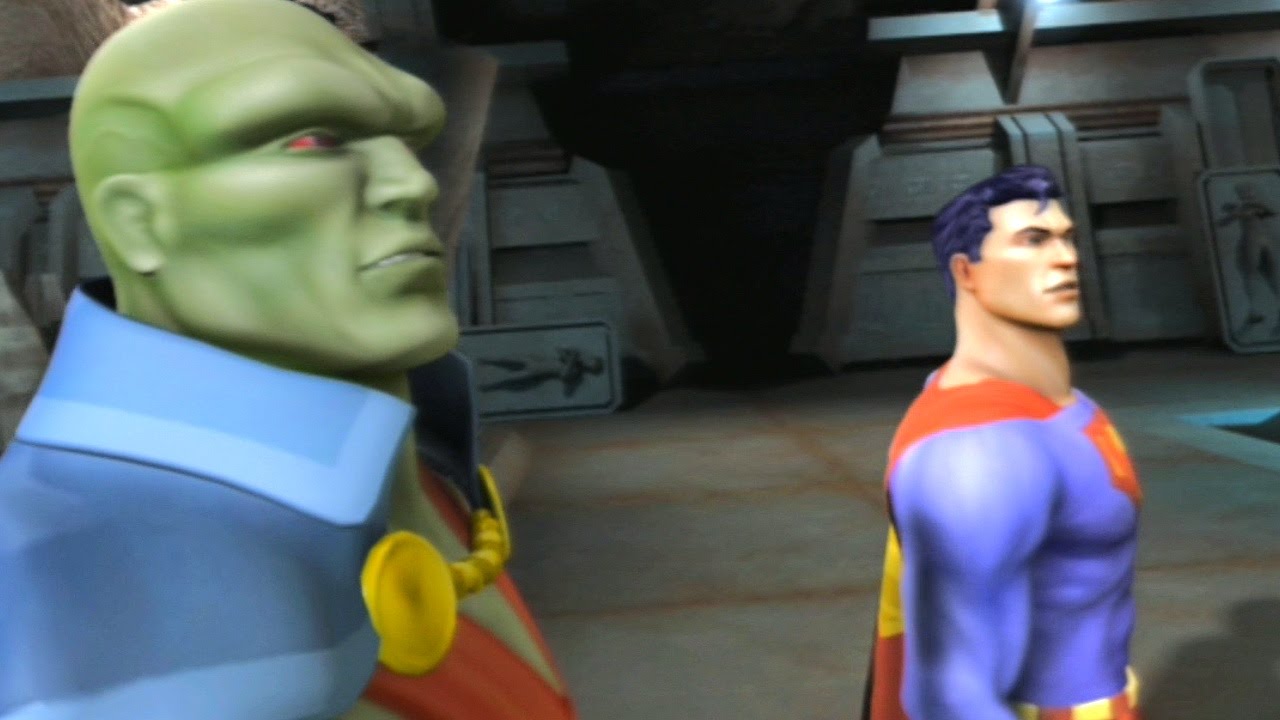 Justice League Heroes - Walkthrough Part 10 - Episode 5 Part 2: White Martian Boss Fight