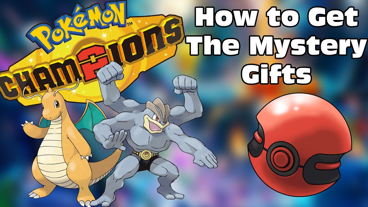 Pok&eacute;mon Champions &mdash; Как получить загадочные подарки Драгонита и Мачампа!