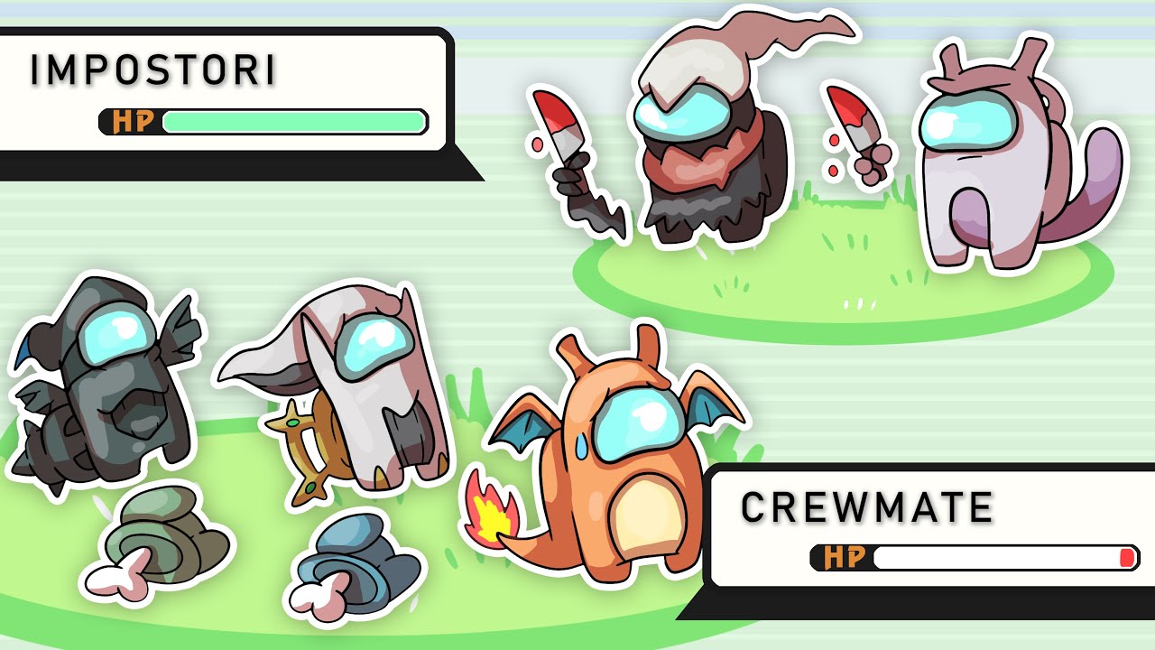 AMONG US con I POKEMON! Darkrai e Mewtwo IMPOSTORI w/ @teknoydgames​