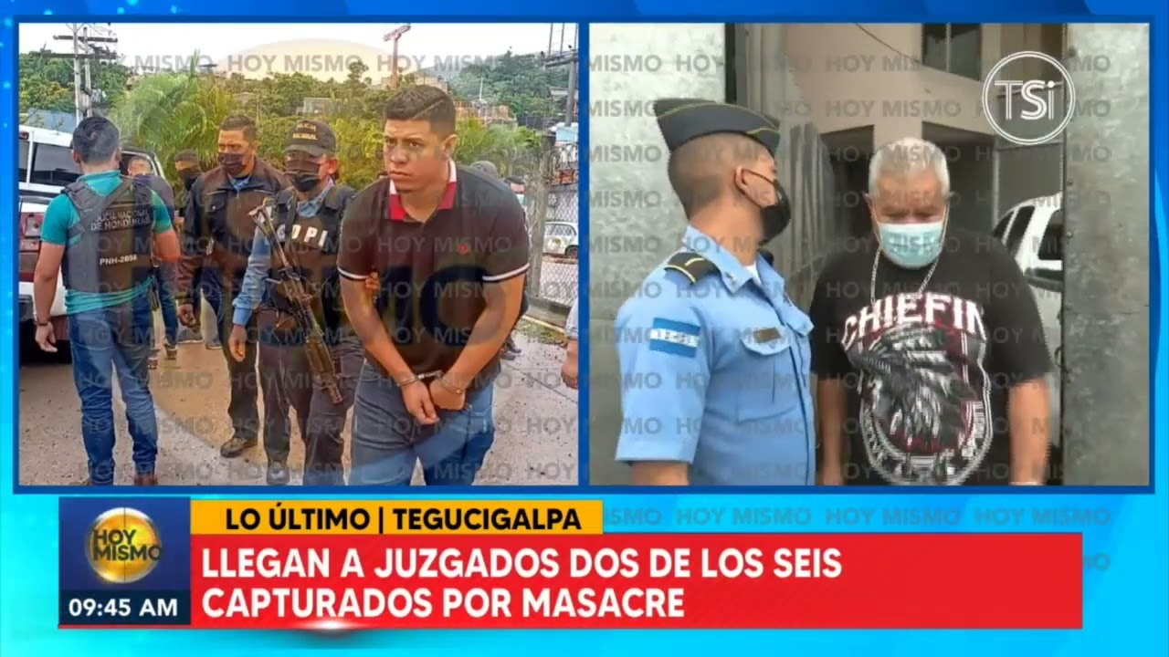 Presentan a dos de los seis capturados por masacre donde murió hijo de Pepe Lobo