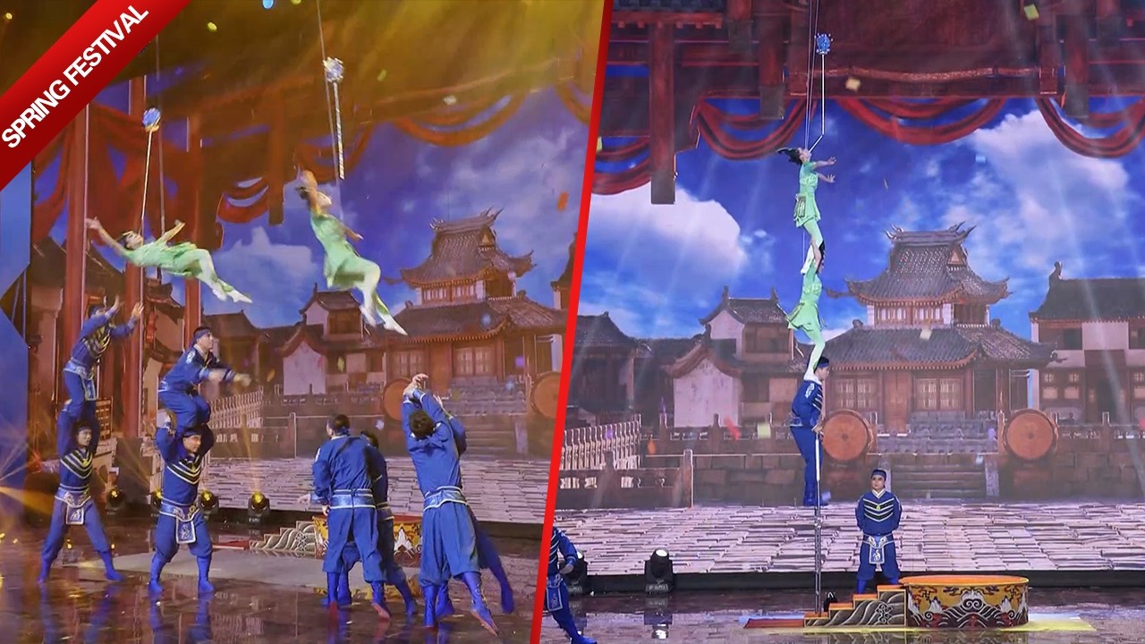 Best Group Acrobatic Performances Collection 最佳团体杂技合集 | 了不起的中国人 春节特辑