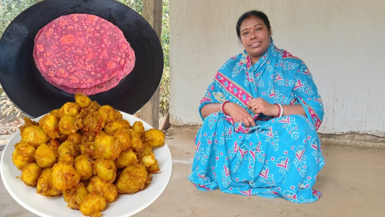 বিটের পরোটার কোন তুলনাই হবে না সাথে যদি থাকে এরকম আলুর দম