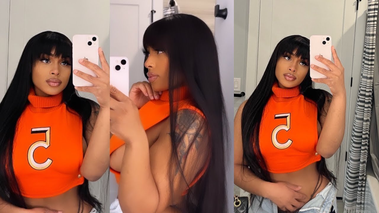 How To Get The Perfect Fringe Bang On A Frontal ft iSEE Hair