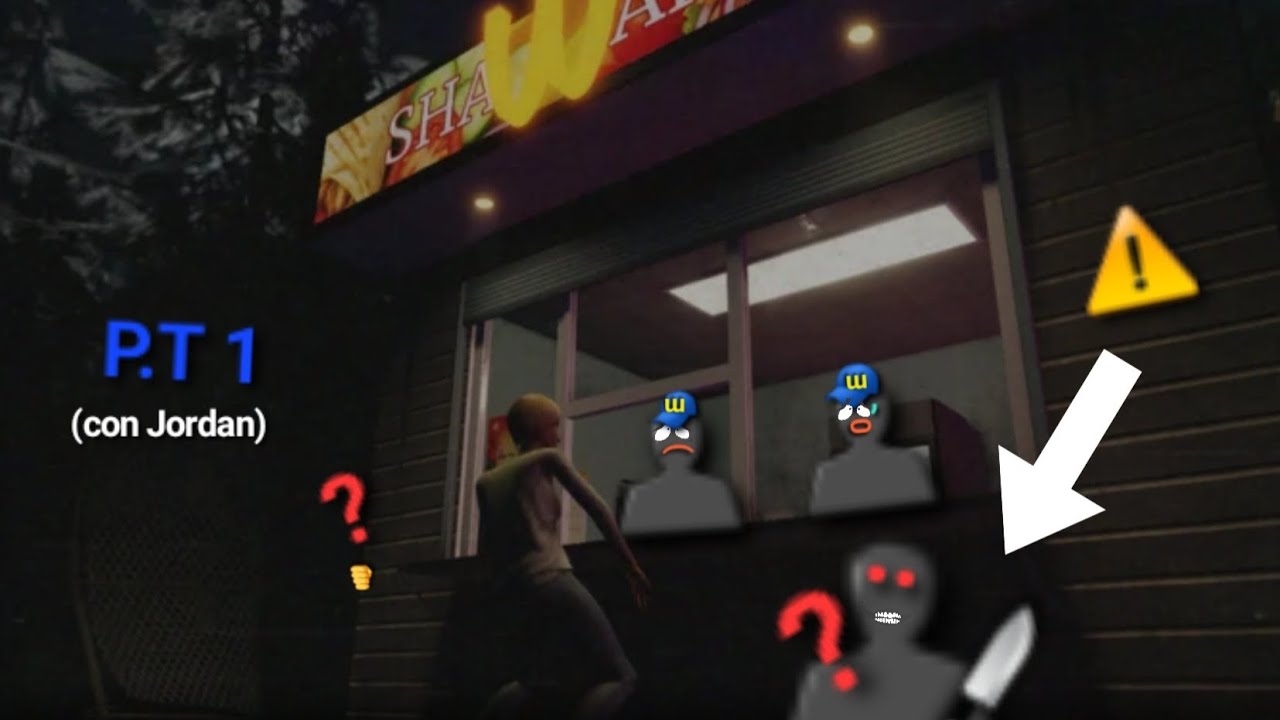 Shawarma kiosk riusciremo a sopravvivere horror su roblox.