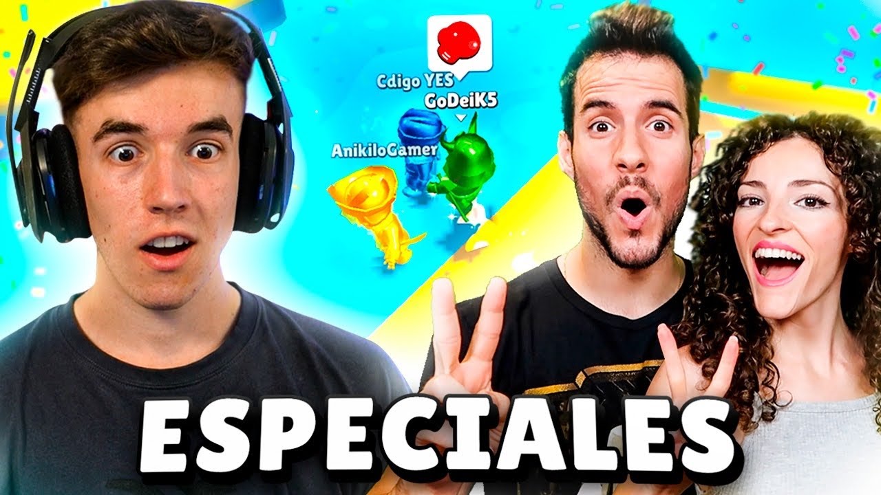 SOLO USAMOS ESPECIALES CON ANIKILO Y MYYES en STUMBLE GUYS