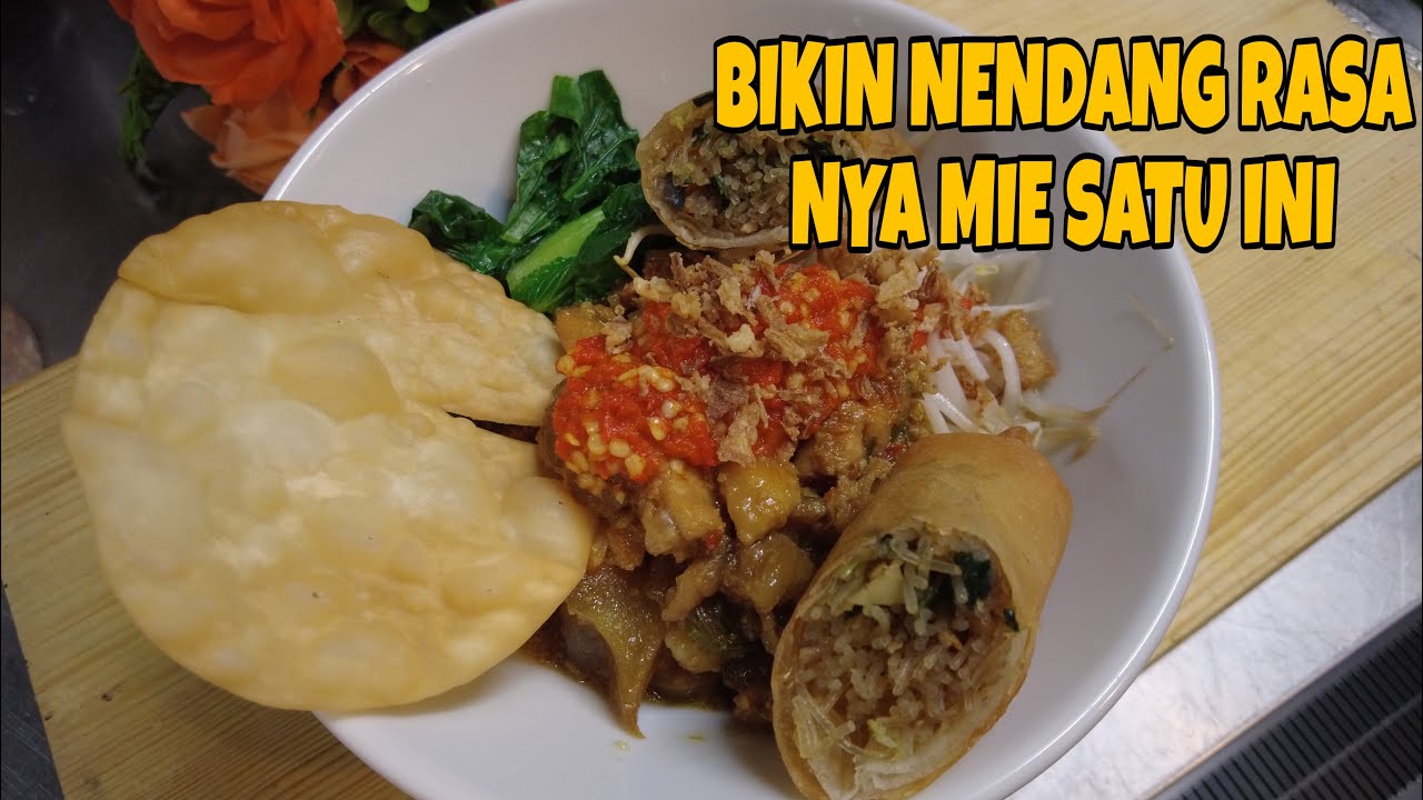 RESEP CARA MEMBUAT SAOS MIE KOCOK SPECIAL 