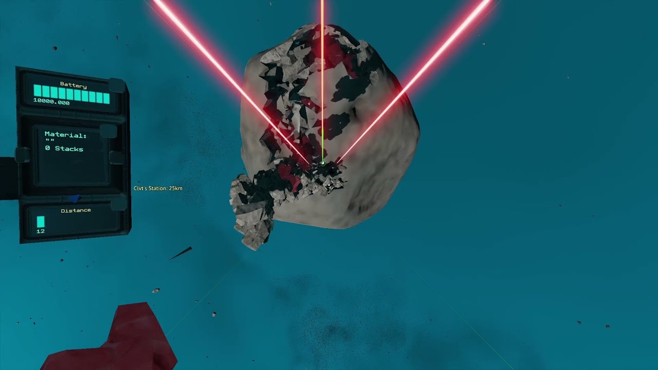 How to consistently find large asteroids in Starbase.