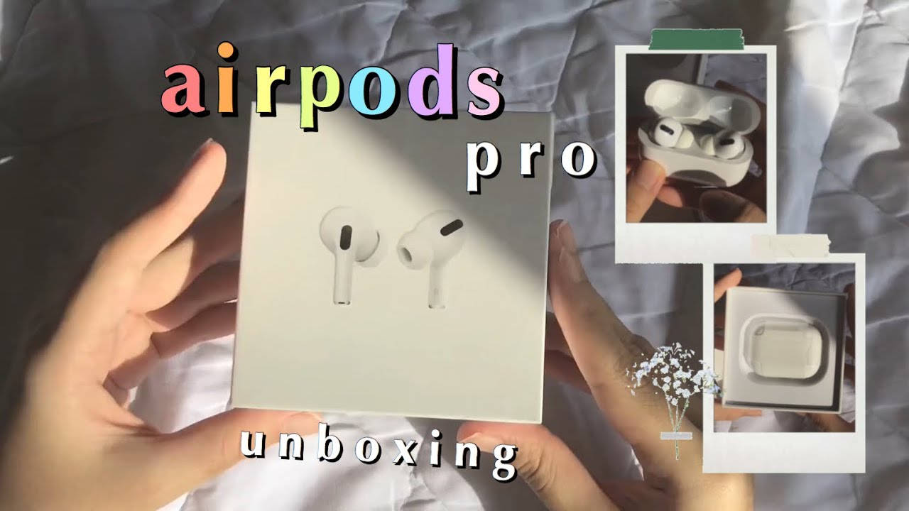 AirPods Pro unboxing 🎁 | 2020