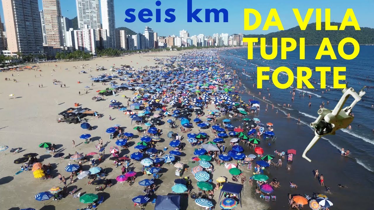 TUPI AO CANTO DO FORTE / 6 KMs