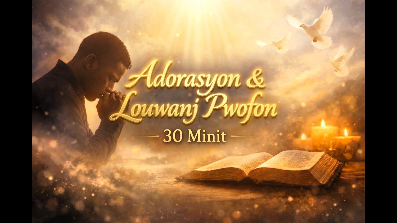 Mizik Adorasyon & Louwanj Pwofon | 30 Minit Atmosfè Nan Prezans Bondye #haitianmusic #laprière