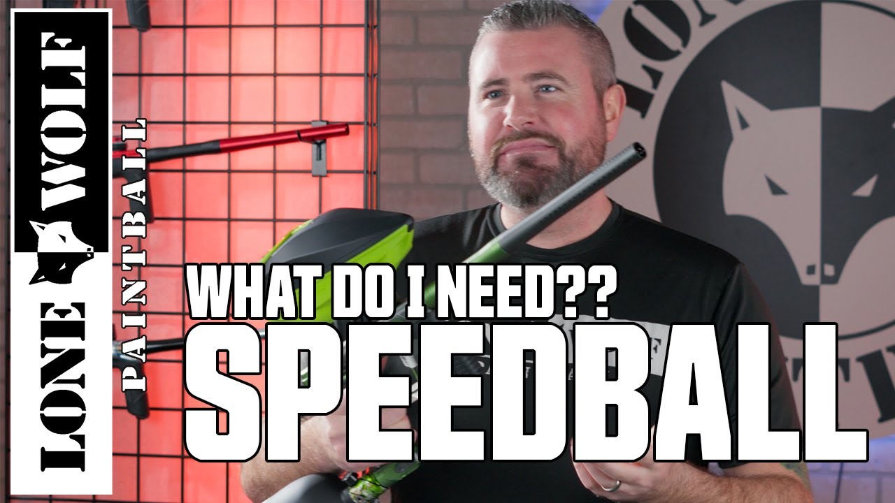 Необходимое снаряжение для пейнтбола | Speedball Edition | Lone Wolf Paintball