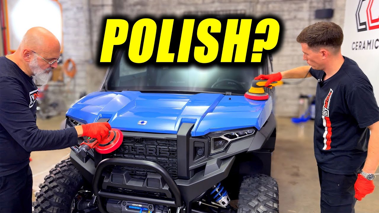 How to protect your side-by-side for years! Step-by-step CERAMIC COATING tutorial