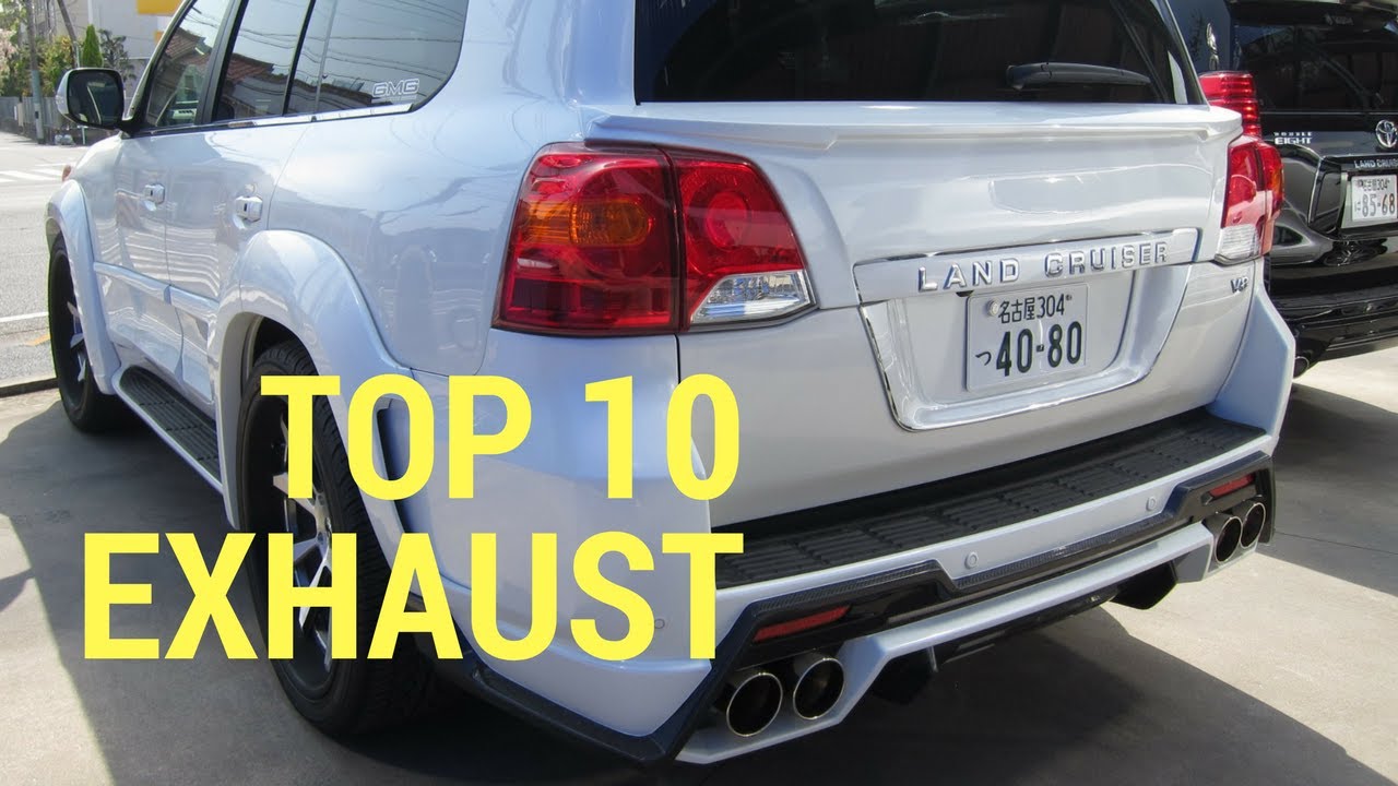 TOP 10 Exhausts Landcruiser 200 LC200 PURE SOUND