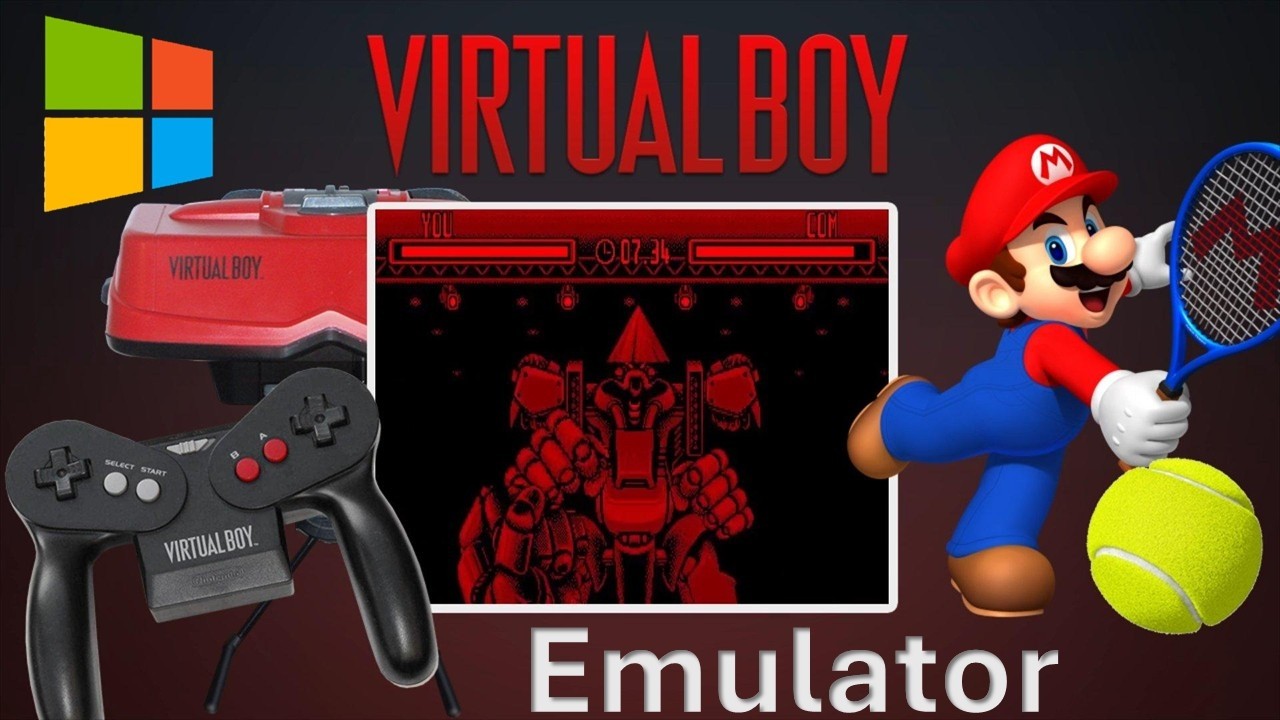 Virtual Boy en todo su esplendor a través de VBjin en Windows. Ejecución y configuración básica.
