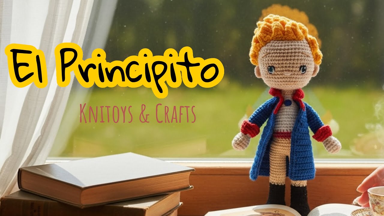 Diseñando patrón Principito Amigurumi Crochet - Nuevo Proyecto