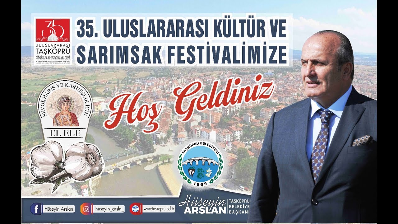 TAŞKÖPRÜ BELEDİYESİ 35. ULUSLARARASI KÜLTÜR VE SARIMSAK FESTİVALİ 2. GÜN - CANLI YAYIN