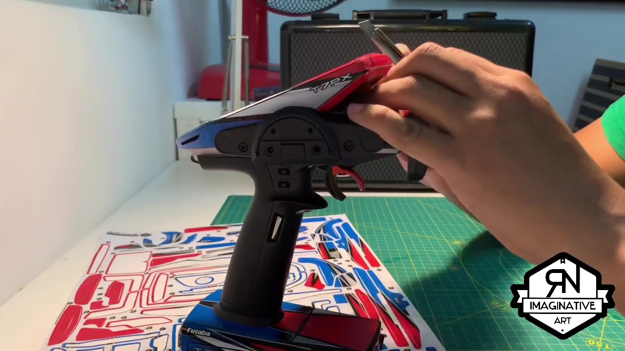 Futaba 7PX skin decals (Time-Lapse)