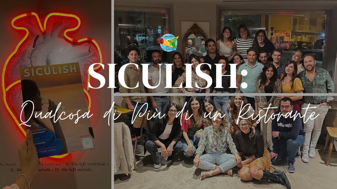 Siculish: La Storia di un Ristorante che Abbraccia la Sicilia in Chiave Creativa
