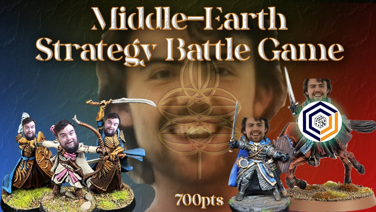 700pt MESBG Battle Report: Minas Tirith Vs PJ Party Elves (Lothlorien) Ft @ConquestCreations