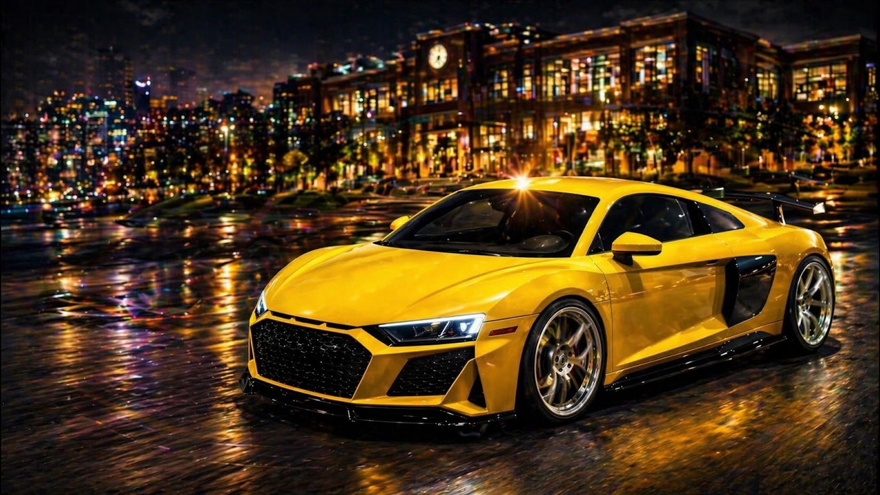 1000HP AUDI R8 TERRORIZING MIAMI NIGHTTIME POV DRIVE