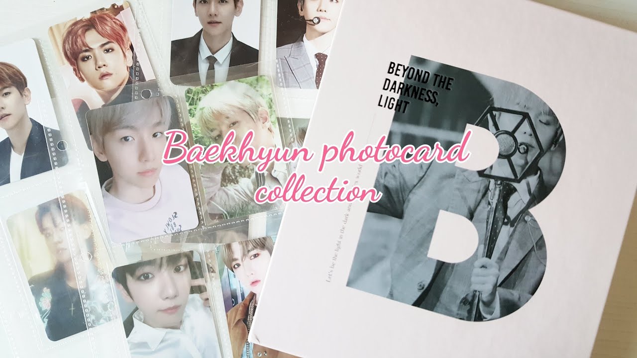 EXO Baekhyun photocard collection | 100 photocards?!