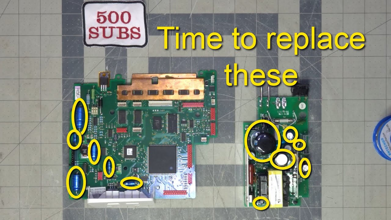 Step by Step Capacitor Replacement on Husqvarna Viking Designer SE