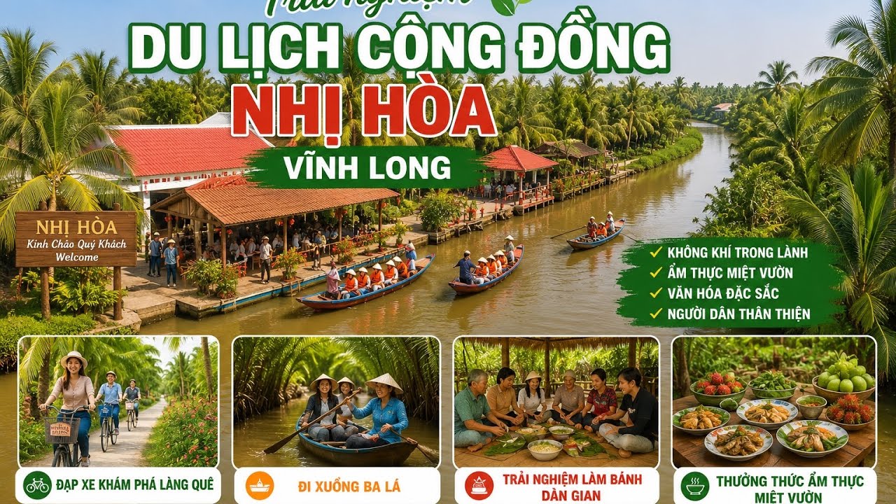 Du Lịch Nhị Hòa Vĩnh Long