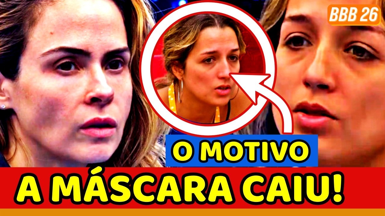 🤯💥BBB26 AGORA! Samira J&Aacute; ERA! M&Aacute;SCARA CAI e PIOR PARED&Atilde;O VAI ACONTECER; PROVA DO ANJO PROMETE