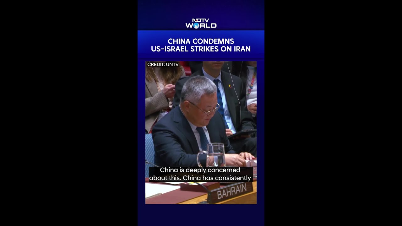 China Condemns US-Israel Strikes on Iran, Calls Force &lsquo;Unacceptable&rsquo;