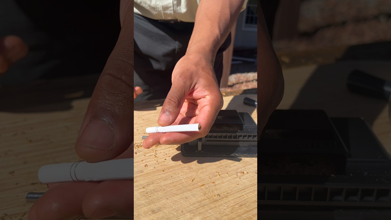 Let&rsquo;s make homemade cigs #tobacco #garden