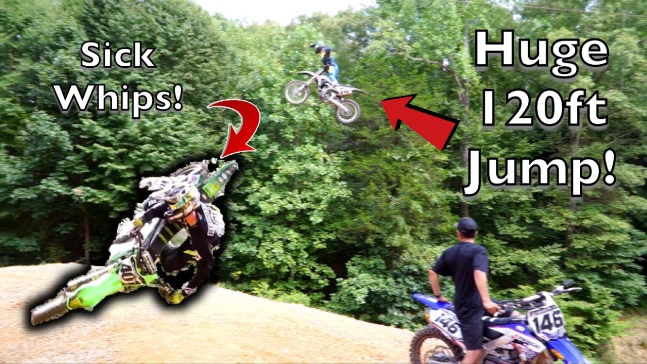 INSANE DIRT BIKE PLAYGROUND WITH MASSIVE JUMPS!!